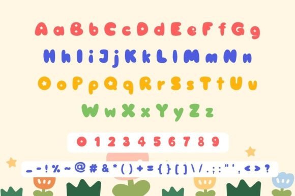 Blossom Retro Font - Preview 1