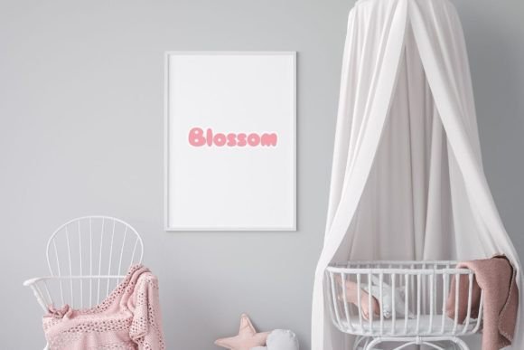 Blossom Retro Font - Preview 3