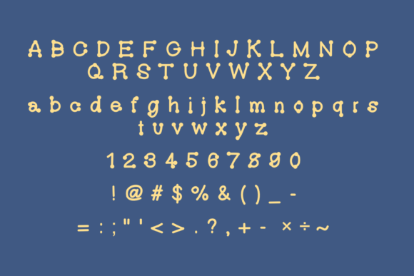 Bowling Font - Preview 5