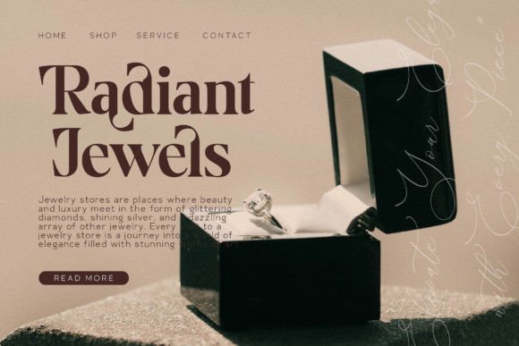Brigfted Font - Preview 1