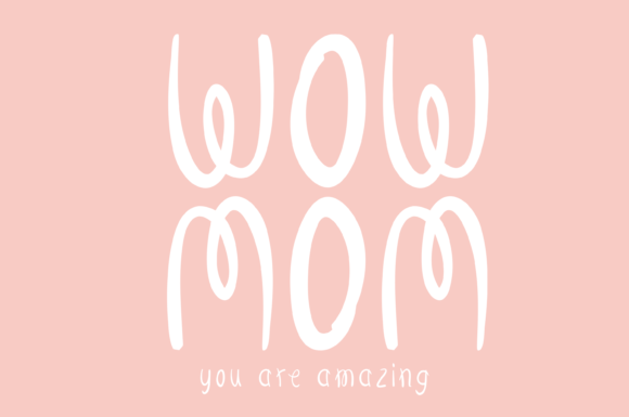 Custard Cake Font PNG with transparent background - Preview 5