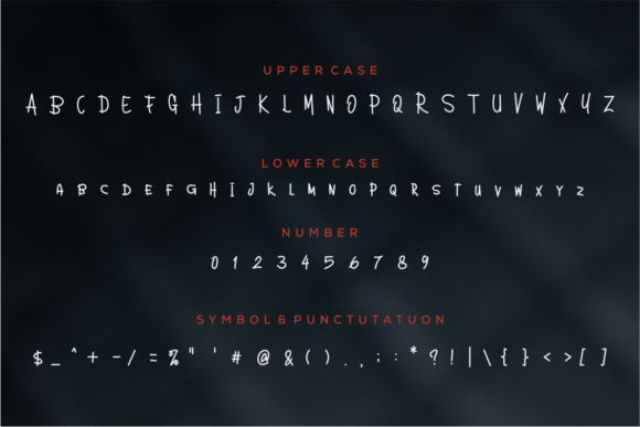 Dropping Antum Font - Preview 4