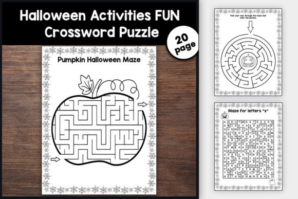Halloween Fun Pack No Prep for Kids