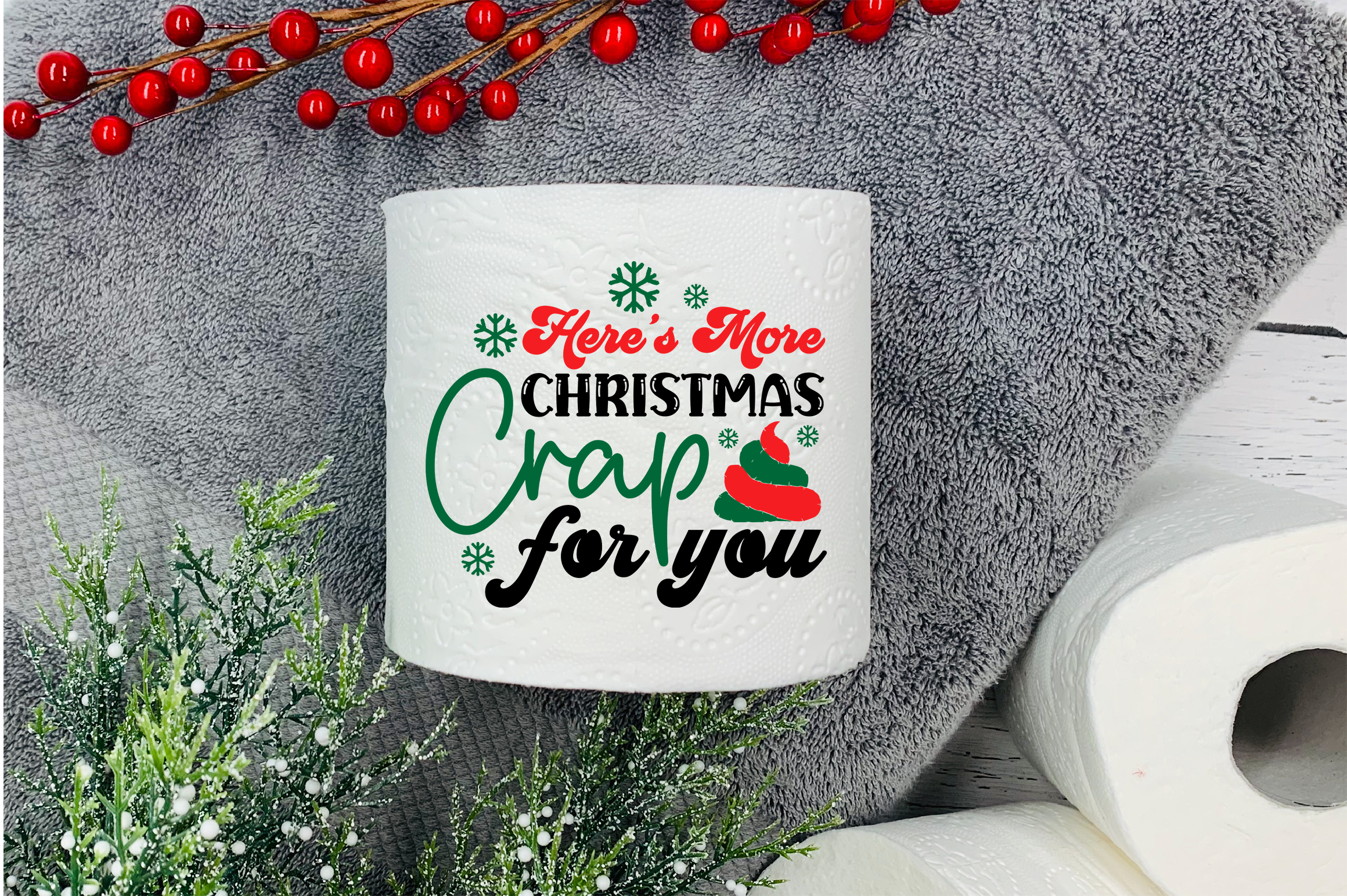 Crap Graphics Here's More Christmas Crap SVG Graphic by Regulrcrative · Creative Fabrica