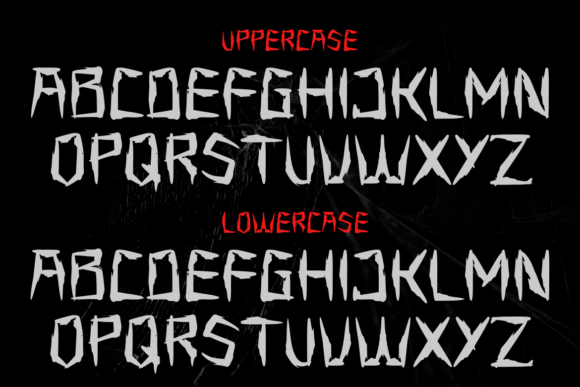 Horror Secret Font - Preview 1