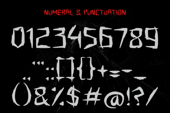 Horror Secret Font - Preview 2