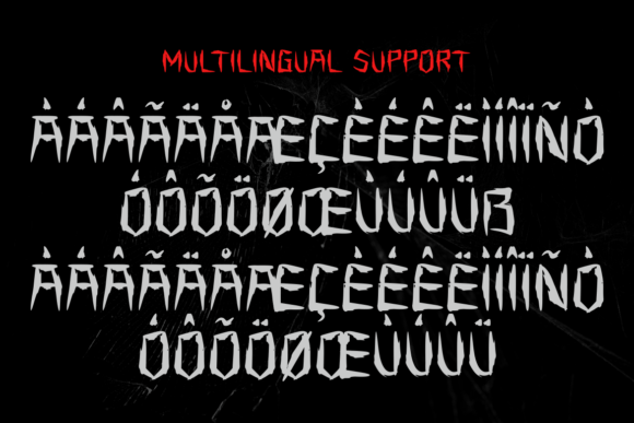 Horror Secret Font - Preview 3