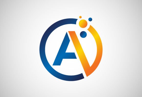 Initial Letter AI Modern Logo Design
