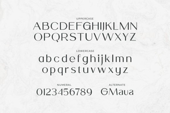Moustier Font PNG with transparent background - Preview 1