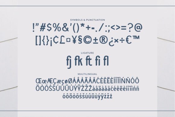 Noach Font PNG with transparent background - Preview 2