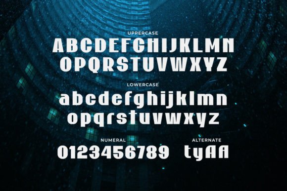 Plot Hole Font PNG with transparent background - Preview 1