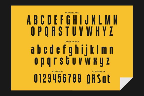 Prowlers Font PNG with transparent background - Preview 1