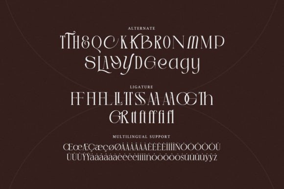 Raffa Alverado Font PNG with transparent background - Preview 2