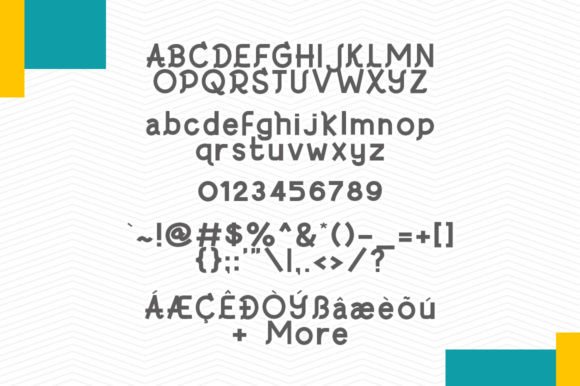 Rato Font PNG with transparent background - Preview 5