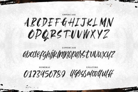Risk Taker Font PNG with transparent background - Preview 1