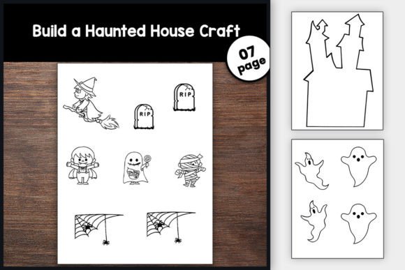 Spooky Halloween Haunted House Craft