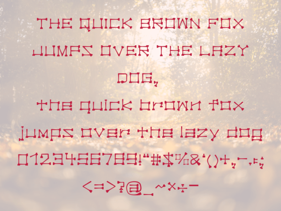 Bolt Font PNG with transparent background - Preview 2