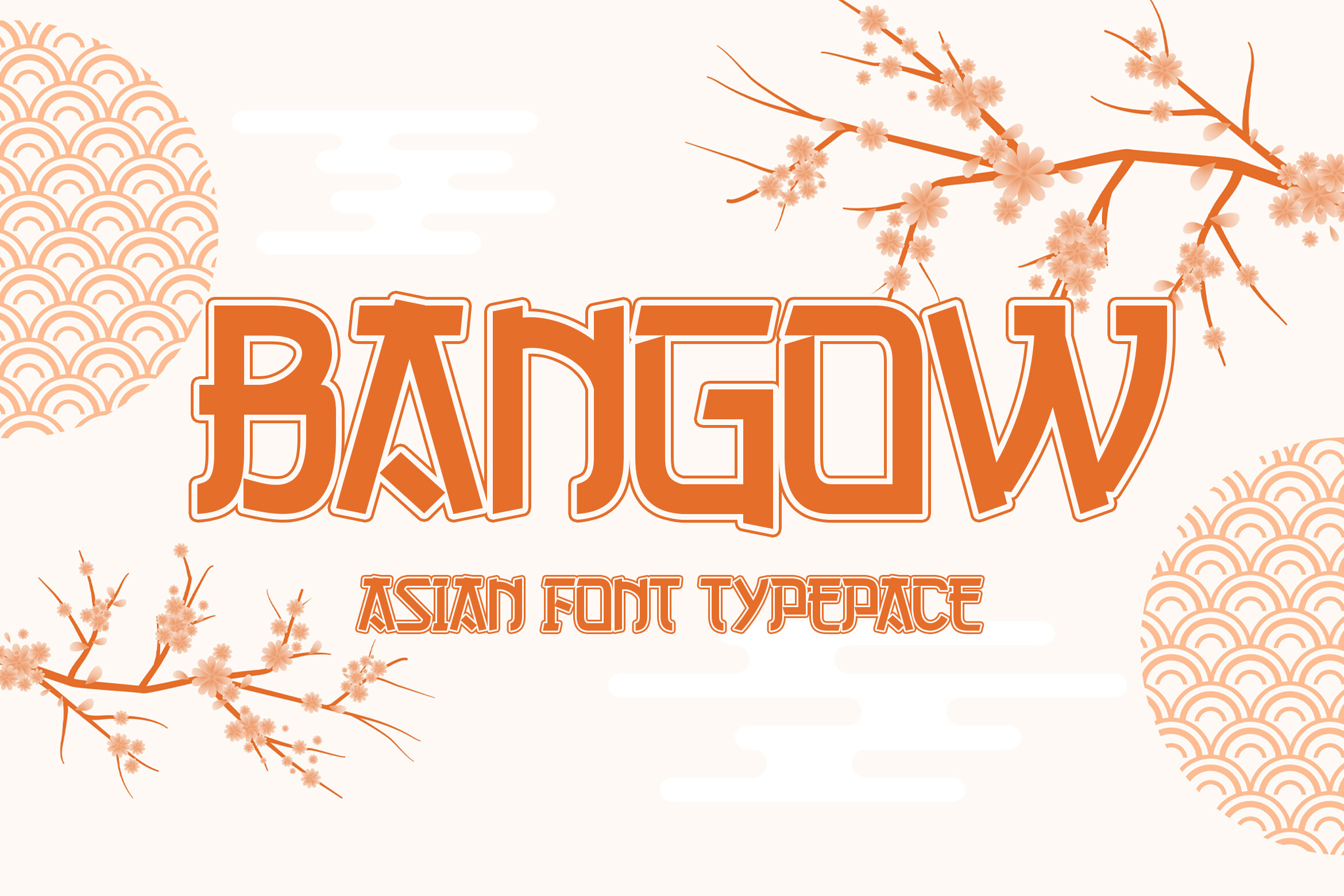 Bangow preview, punchy decorative style