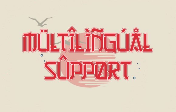 Bangow Font PNG with transparent background - Preview 6