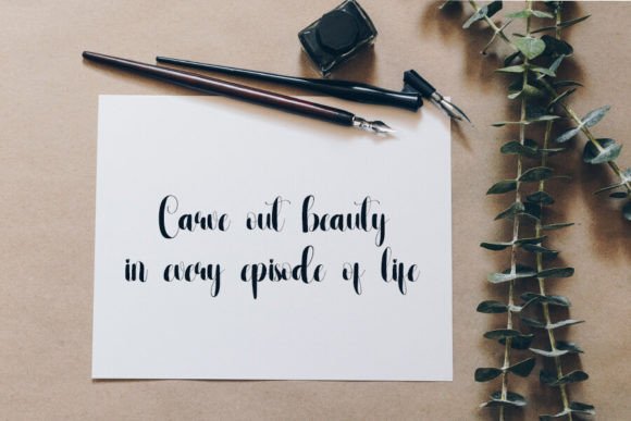 Callings Font - Preview 4