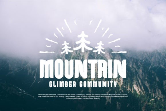 Cercik Font PNG with transparent background - Preview 1