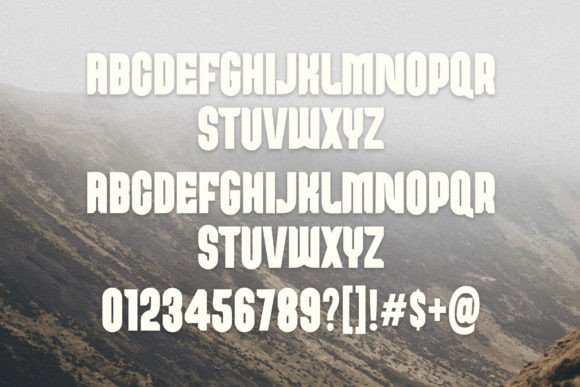 Cercik Font PNG with transparent background - Preview 4