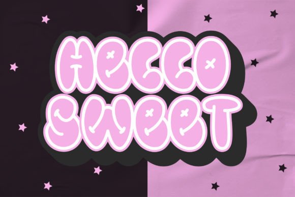Chubby Groovy Font - Preview 3