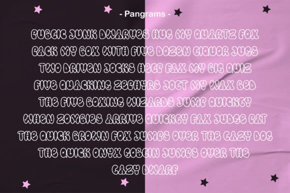 Chubby Groovy Font - Preview 5