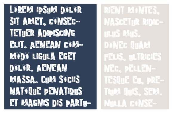 Cockroaches Font - Preview 3