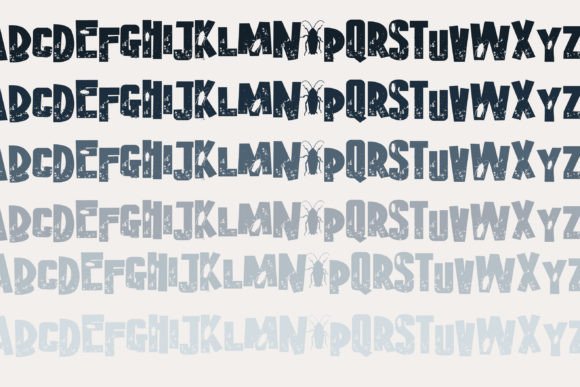 Cockroaches Font - Preview 4