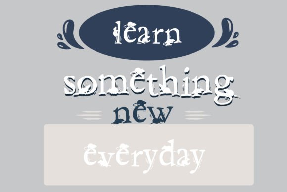 Creepy Rat Font PNG with transparent background - Preview 5