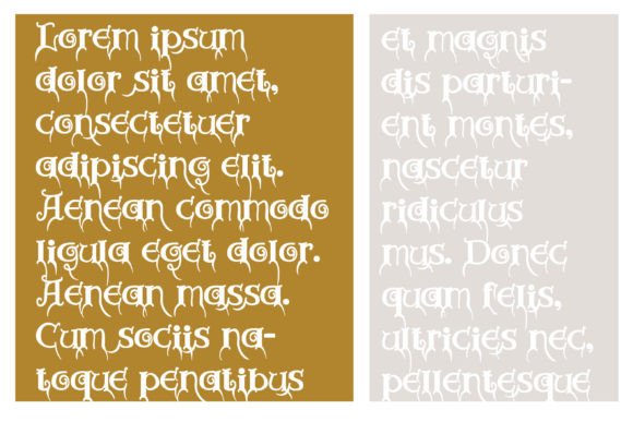 Evil Lord Tibur Font - Preview 3