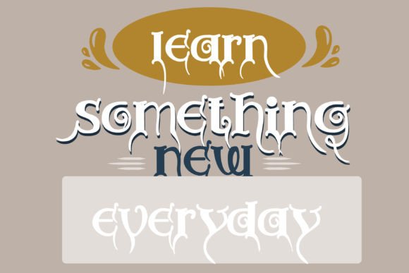 Evil Lord Tibur Font - Preview 5