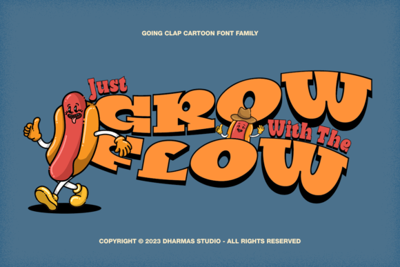 Going Clap Font - Preview 4