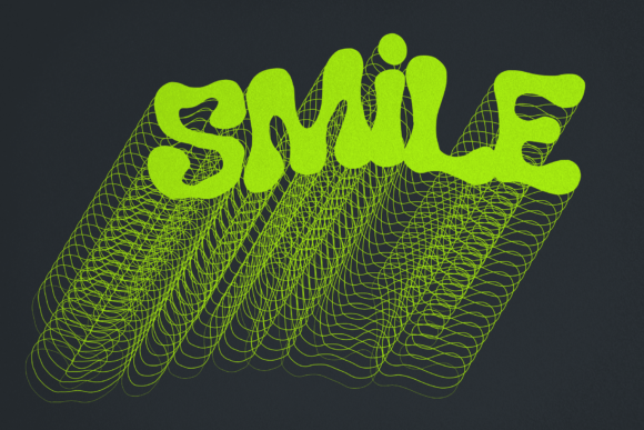 Grims Acid Font PNG with transparent background - Preview 6