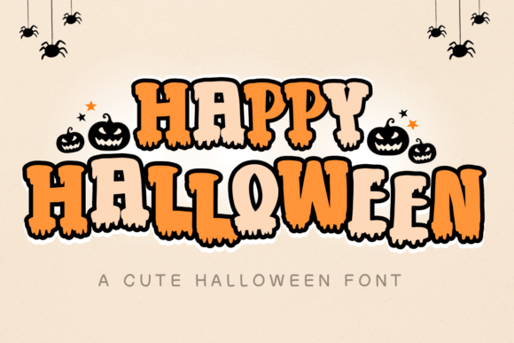 Halloween Font by Khim08Studio