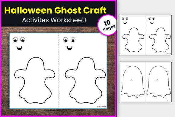 Halloween Ghost Craft Activity