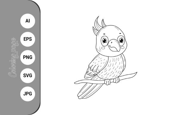Hand Drawn Owl Outline Illustration