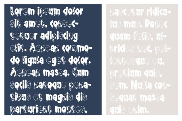 Killer Cow Font PNG with transparent background - Preview 3