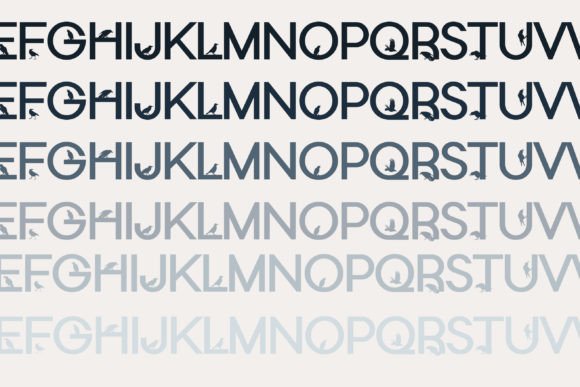 Nevermore Font PNG with transparent background - Preview 4