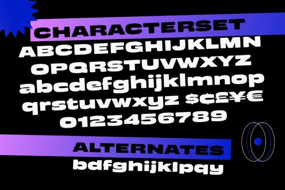 Oakside Font PNG with transparent background - Preview 3