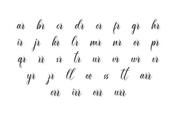 Rachilla Font PNG with transparent background - Preview 4