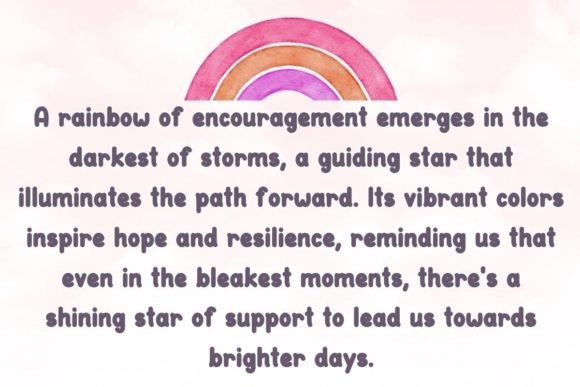 Rainbow Star Font PNG with transparent background - Preview 1