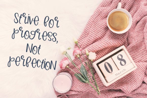 Raspberry Oats Font PNG with transparent background - Preview 1