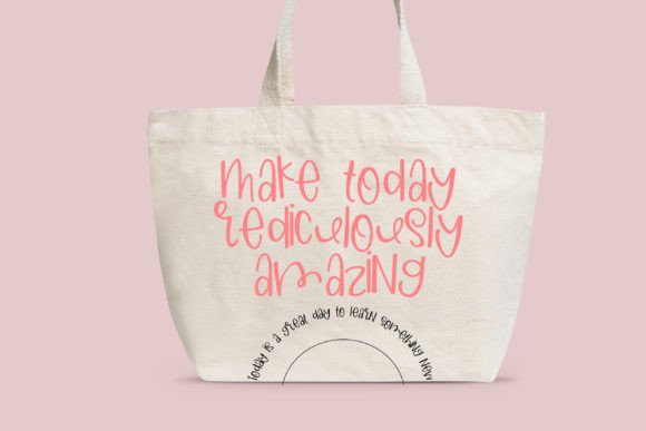 Raspberry Oats Font PNG with transparent background - Preview 2