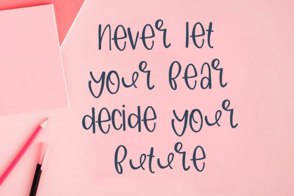 Raspberry Oats Font PNG with transparent background - Preview 3