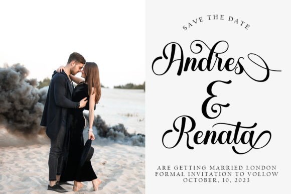 Redynand Font font preview - 1