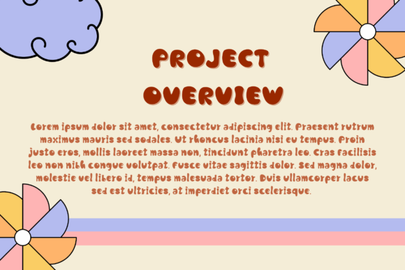 Retro Season Font PNG with transparent background - Preview 2