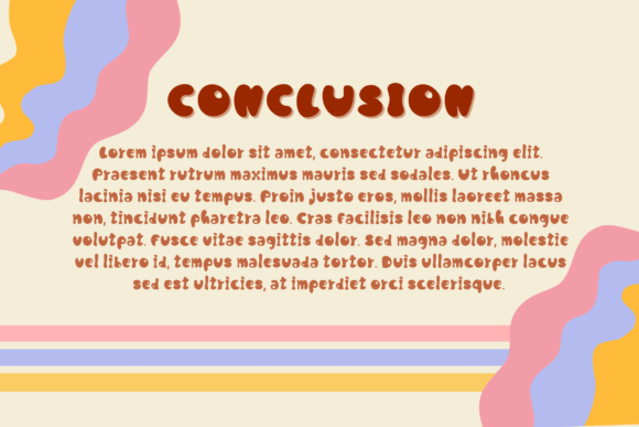 Retro Season Font PNG with transparent background - Preview 3