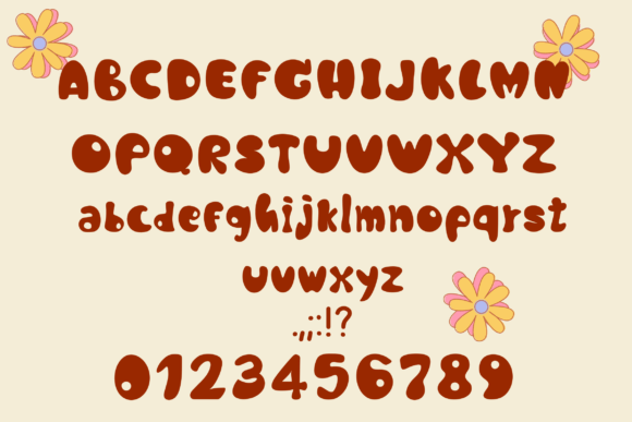 Retro Season Font PNG with transparent background - Preview 6